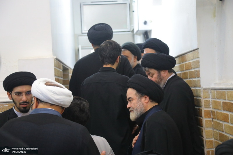 مراسم وداع با آیت الله العظمی شبیری زنجانی (ره)