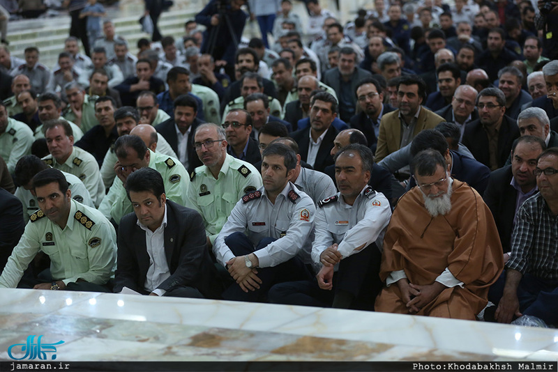 تجدید میثاق شهردار تهران و اعضای شورای شهر با آرمان های امام(س)-2 