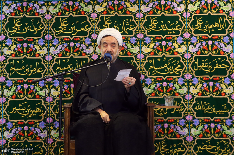 مراسم عزاداری شب تاسوعای حسینی در دارالزهرا (س)