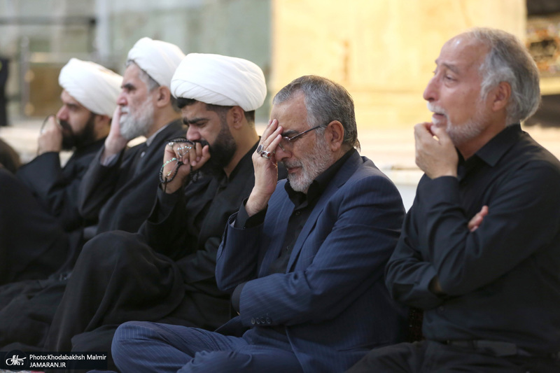 مراسم عزاداری حضرت اباعبدالله الحسین (ع) درحرم مطهر امام خمینی (س)