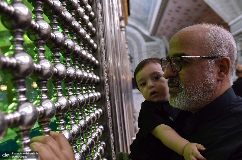 عزادارای روز تاسوعا در حرم امام خمینی (س)