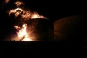 آتش سوزی پالایشگاه نفت تهران با مخزن 500 هزار لیتری مهار شد