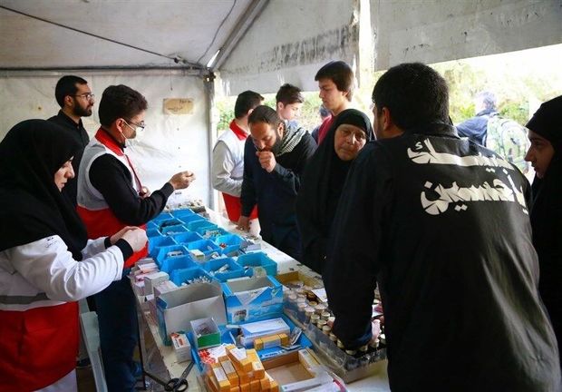 درمان بیش از۲۴هزار زائر اربعین حسینی در خوزستان
