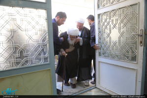 نخستین جلسه درس حضرت آیت الله العظمی وحید خراسانی در سال جدید تحصیلی