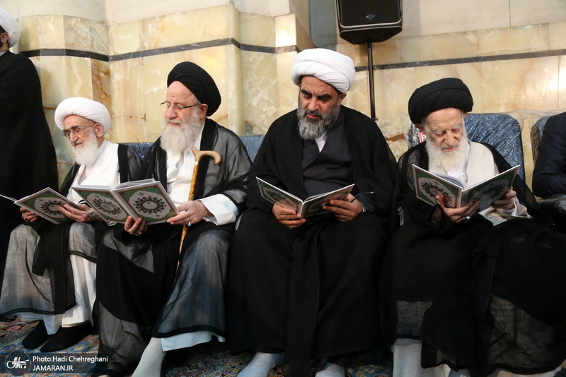 مراسم شصتمین سالگرد  ارتحال آیت الله العظمی بروجردی(ره) در مسجد اعظم قم