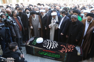 مراسم تشییع آیت الله العظمی صافی گلپایگانی (ره) در قم - 2