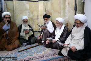 مراسم شصتمین سالگرد  ارتحال آیت الله العظمی بروجردی(ره) در مسجد اعظم قم