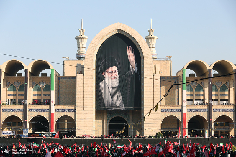 مراسم وداع با رهبر شهید انقلاب در مصلی تهران- 10