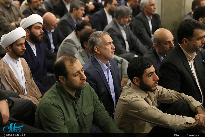 دیدار مسئولان نظام و سفرای کشورهای اسلامی با رهبر معظم انقلاب