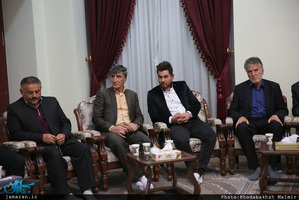 دیدار جمعی از مردم استان مازندران و دانشجویان زنجان با سید حسن خمینی