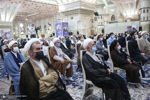 مراسم بزرگداشت حجت الاسلام و المسلمین محتشمی پور(ره) در حرم مطهر امام خمینی