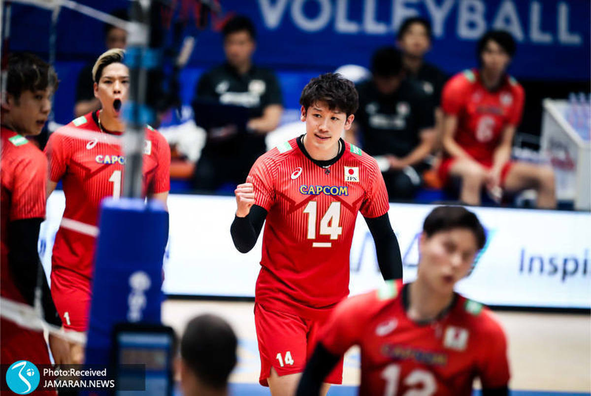 لیگ ملت های والیبالl ادامه درخشش ژاپن با صعود به نیمه نهایی