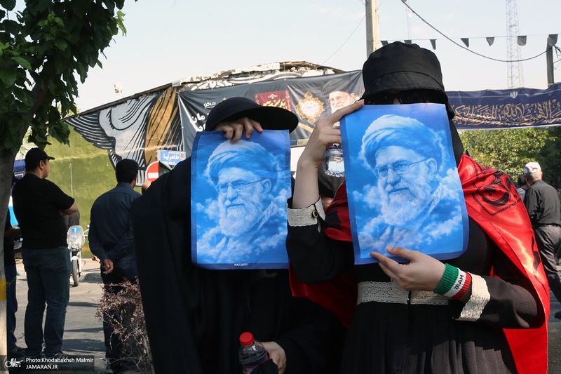 مراسم تشییع پیکر مطهر رهبر شهید انقلاب در تهران -5
