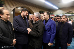 مراسم ختم مادر پيرحسين كوليوند