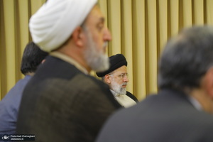 دیدار رئیس جمهور با مراجع عظام تقلید