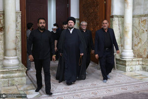 سومین شب عزاداری حضرت اباعبدالله الحسین (ع) در حرم امام خمینی