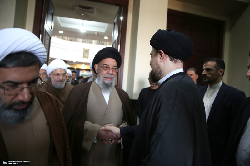 حاشیه تجدید میثاق اعضای مجلس خبرگان رهبری با آرمان‌های امام خمینی(س)؛