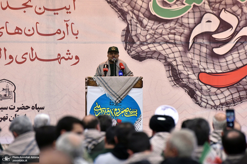 تجدید میثاق بسیجیان با آرمان‌های امام خمینی (س)