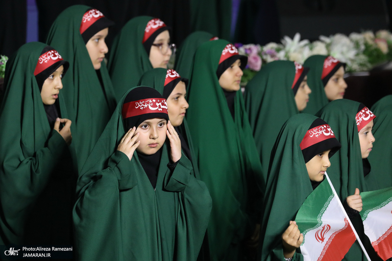 مراسم چهلمين روز شهادت شهداى اقتدار ايران