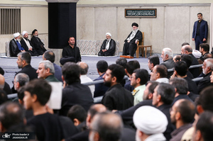 مراسم عزاداری شهادت امام رضا (ع) در حسینیه امام خمینی