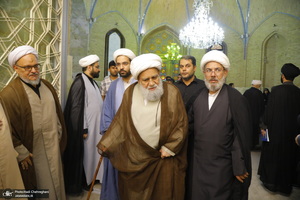 مراسم بزرگداشت آیت الله ضیاالدین نجفی تهرانی