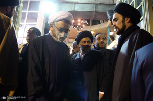 مراسم بزرگداشت آیت الله موسوی بجنوردی (ره) در حسینیه جماران - 3