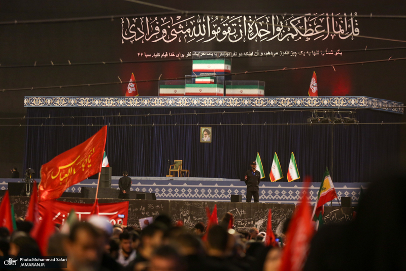 دومین روز مراسم وداع با رهبر شهید انقلاب در مصلای تهران