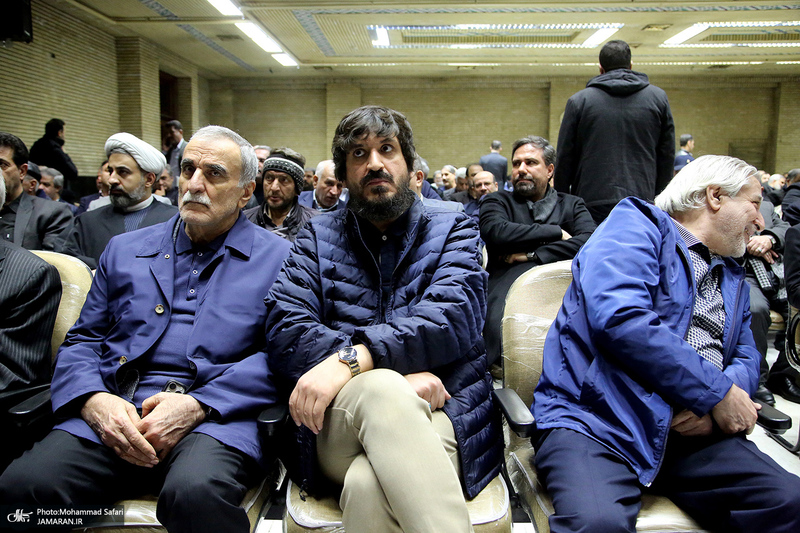 مراسم ترحیم مادر محمد شریعتمداری