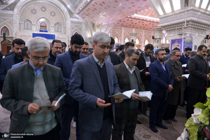 تجدید میثاق دفتر مرکزی حراست استانداری تهران با آرمان های امام خمینی (س)