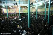 مراسم عزاداری صبح تاسوعای حسینی(ع) در حسینیه جماران 