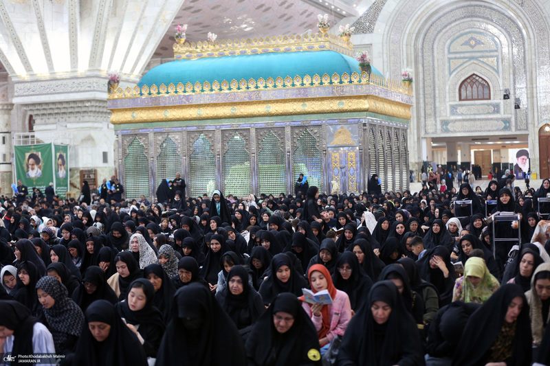 احیای شب نوزدهم ماه رمضان در حرم مطهر امام خمینی (س)