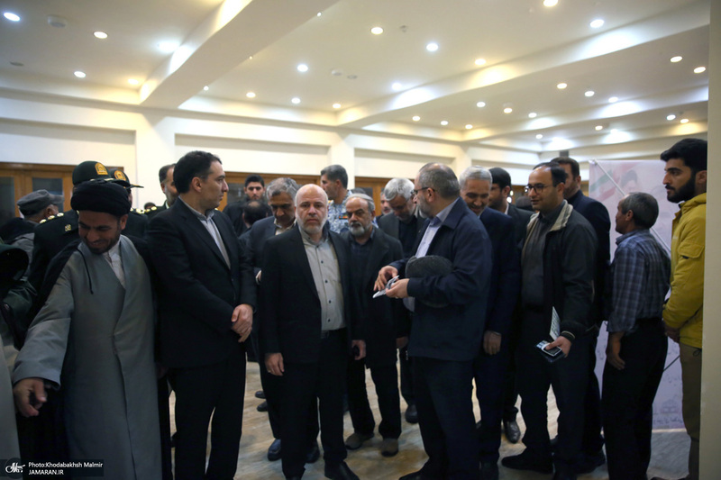 مراسم گرامیداش یاد و خاطره شهدای شهرسان خمینی در عملیات طریق القدس