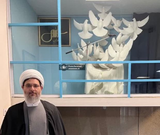 مراسم معارفه حجت الاسلام والمسلمین ادیب معین مسئول نمایندگی ولی فقیه در سپاه ناحیه جماران برگزار شد