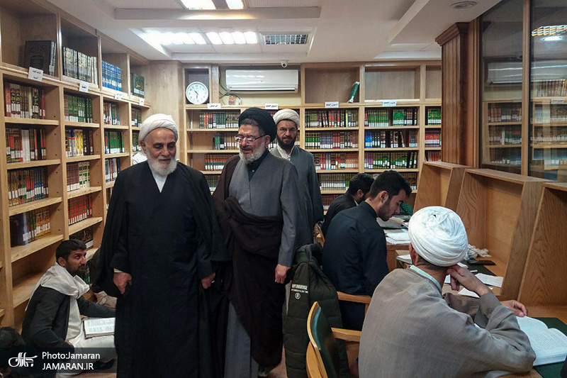 بازدید حجت الاسلام والمسلمین ناطق نوری از بیت امام خمینی(س) در نجف اشرف