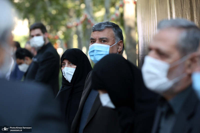 مراسم ترحیم همسر امام موسی صدر در تهران