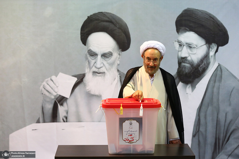 مرحله دوم انتخابات ریاست جمهوری چهاردهم در حسینیه جماران - 2