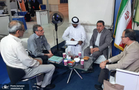 غرفه معاونت بین الملل موسسه تنظیم و نشر آثار امام خمینی (ره) در نمایشگاه کتاب