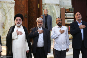 مراسم سوگواری رحلت حضرت رسول اکرم (ص)، شهادت امام حسن مجتبی (ع) و شهادت امام رضا (ع) در حرم مطهر امام خمینی (س)