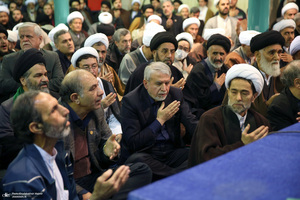 مراسم ختم مرحوم حجت الاسلام و المسلمین صالحی منش در حسینیه جماران
