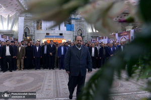 تجدید میثاق مسئولان وزارت کار و نمایندگان جامعه کارگری با آرمان های حضرت امام(س)