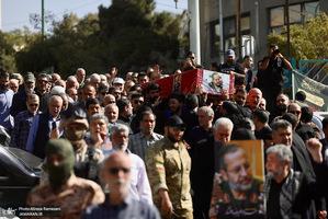 مراسم تشييع سردار عليرضا افشار