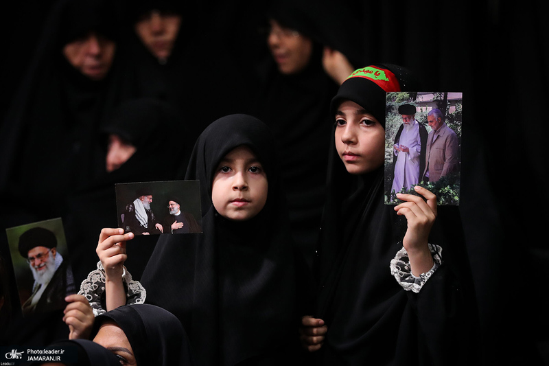 مراسم شام غریبان سید و سالار شهیدان در حسینیه امام خمینی