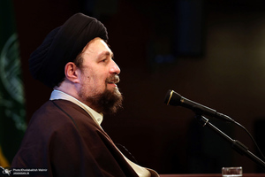 دیدار مهمانان سی و پنجمین کنفرانس وحدت اسلامی با سید حسن خمینی