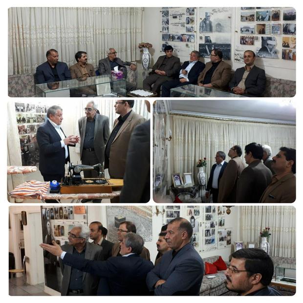 بازدید اعضای شورای اسلامی شهرستان الیگودرز از خانه موزه آیت الله هاشمی رفسنجانی