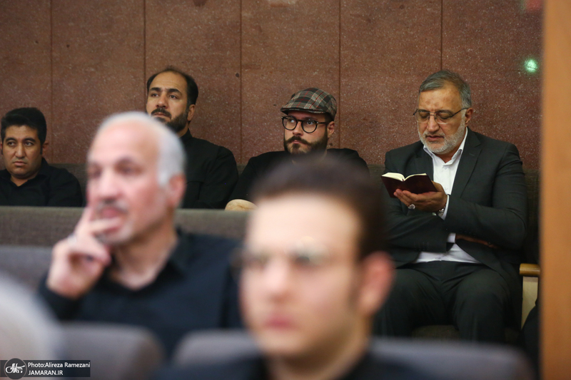 مراسم ختم مادر مجيد مجيدي