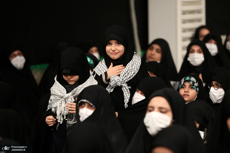 مراسم عزاداری شام شهادت حضرت فاطمه‌ زهرا (س) در حسینیه امام خمینی