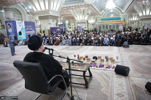 مراسم آغاز سال نو در حرم مطهر امام خمینی (س)