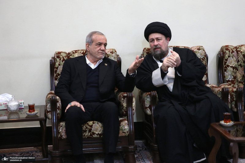 در حاشیه تجدید میثاق اعضای هیئت دولت با آرمان های امام خمینی