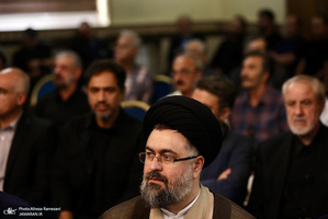 مراسم ختم پدر همسر محمد ظفرقندی