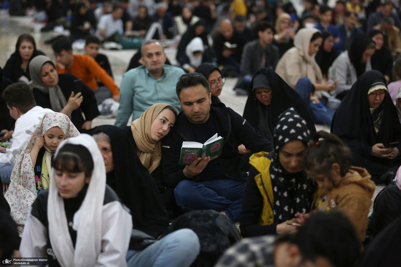 مراسم شب قدر در حرم مطهر امام خمینی (س) - 1